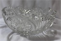 A Pressed Glass Bowl