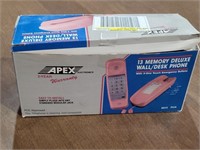 VTG Apex Pink Wall/Desk Phone