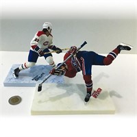 2 figurines à collectionner Canadiens de Montréal