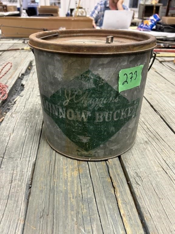 JC Higgins Minnow Bucket