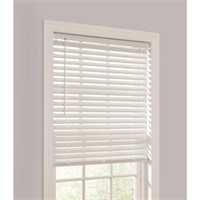 $25  Project Source 34x64 White Vinyl Blinds