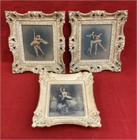 (3) Framed Ballerina Pictures