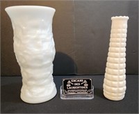 2 vases E.O. Brody, made in Cleveland, USA