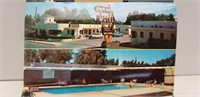 1100 CLARK INN MOTEL POST CARDS ON FREMONT ST