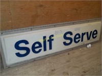 Self Serve 2x6 sign face