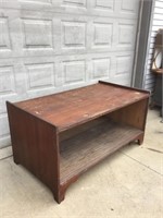Country Store Wood Display Table