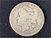 1891-o Morgan Dollar
