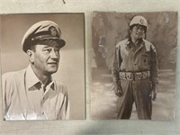 Two prints both of John Wayne. The prince are 14