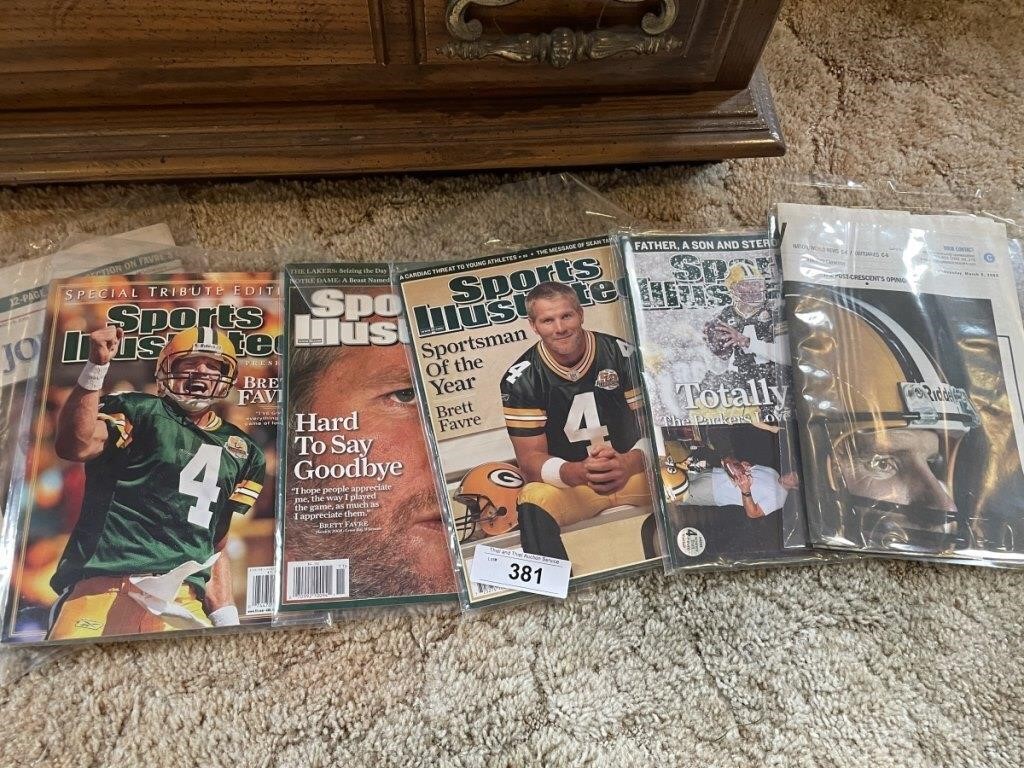 FAVRE MAGAZINE COLLECTION