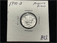 1940D Mercury Dime