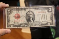 1928 Red Seal $2.00 Note