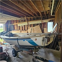 Sailboat Chrysler 16' With sterling trailer