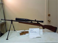 Savage 110 8X63mm BSA 36X44 Scope + ammo