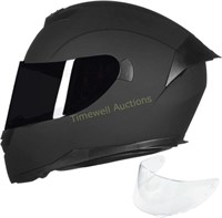 ILM Full Face Helmet  Matte Black XL