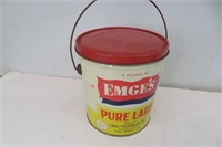 Vintage Lard Can with lid