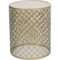 $75 Decor Therapy Metal Geometric Outdoor Table