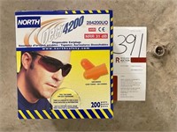 Box of 200 Pairs Disposable Ear Plugs