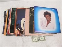 Lot of Vintage 33 RPM Country Vinyl Records -