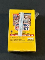 1990 Pro Set Series 2 Football Wax Box