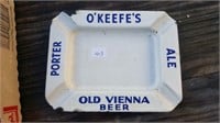 O'Keefes Old Vienna Beer Advertising Ashtray