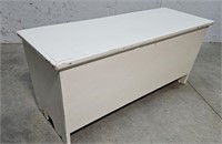 Painted blanket chest 48"18"22"