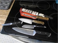 all knives incl:chicago cutlery