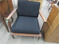 Walnut Danish Modern Chair