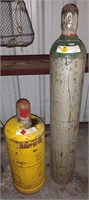 Acetylene Tank & Oxygen Tank BOTH!  (Lot C/D)