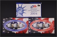 2004 US UNC Proof Set - P&D State Quarter Sets