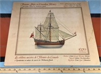 Famous Ships in Canadian History print set