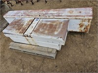 (2) Steel Truck Tool Boxes