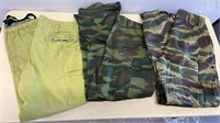 3 PAIRS OF RUSSIAN MILITARY PANTS
