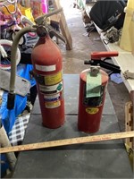 Unused Fire Extinguishers