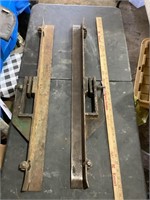 Sawmill Cutting Guide Clamps