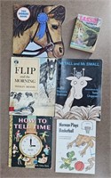 6pc Vintage Childrens Books