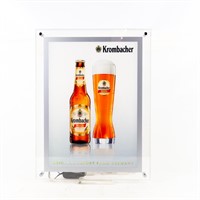 Krombacher Beer Light Up Advertising Sign