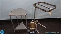 Pedigo, Blackman Lot of Mayo Stands, Stainless Ste