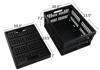 Foldable Milk Crate. New