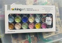 New-Pearlescent - Watercolor Pan Set 21