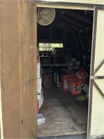 Storage Shed Content & Surrounding