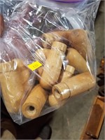 Bag of wooden handles