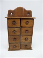 Oak Spice Cabinet