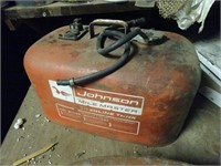 Johnson Mile Master Marine Gas Tank