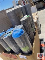 assorted flooring padding and underlayment 13