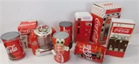 1990s Coca-Cola Toy Banks Jukebox, Vending Machine