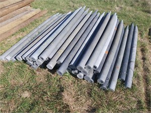 50pcs recycled plastic fence posts