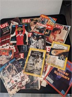 Lot Vtg Time, Life, Sports Illustrated, Magazines