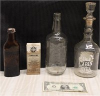 (4) COLLECTIBLE BOTTLES