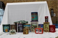 MILKY WAY, COCOA TIN AND MORE TINS