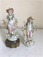 Vintage Ceramic Statues